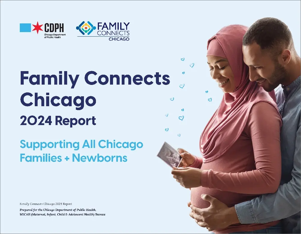 Cover page: Family Connects Chicago 2024 report